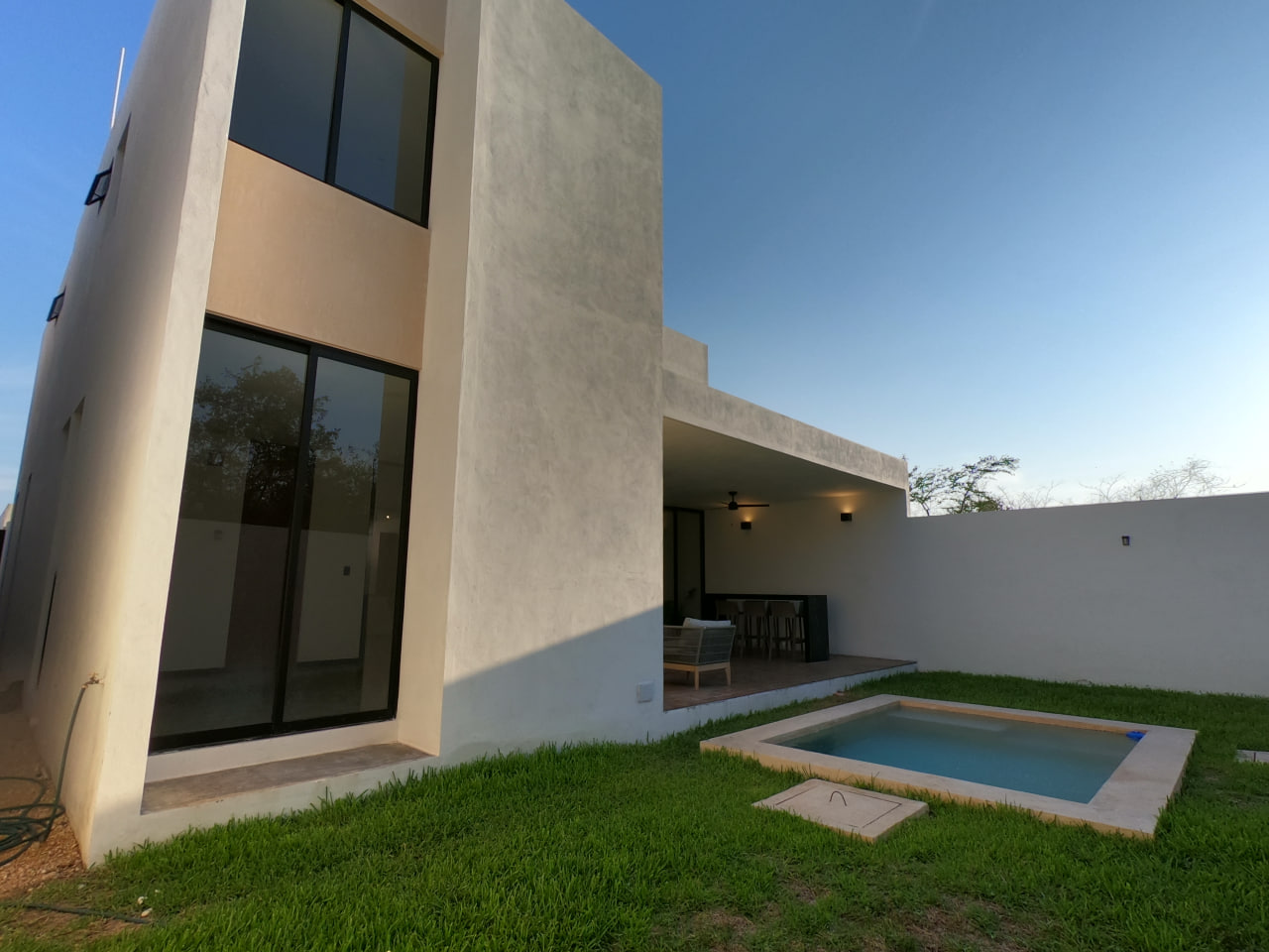 3-bedroom house in Mérida with pool and double-height ceilings