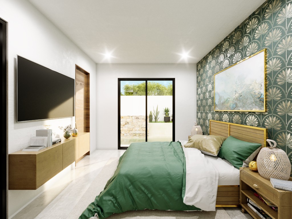 3-Bedroom House with Pool and Option for a Fourth Bedroom