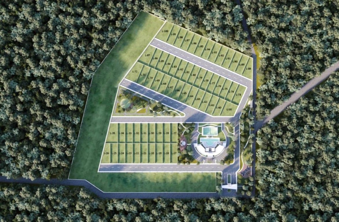 Residential lot in exclusive northern Mérida development