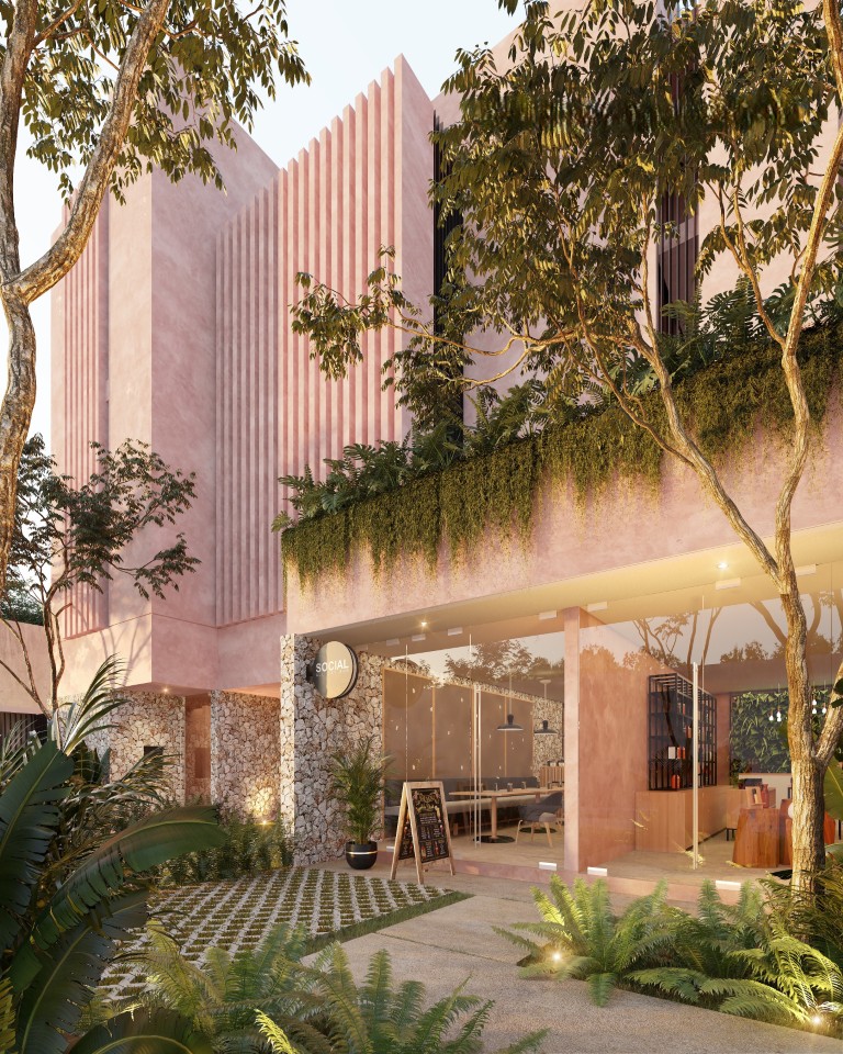 1-bedroom condo with study and balcony in northern Mérida
