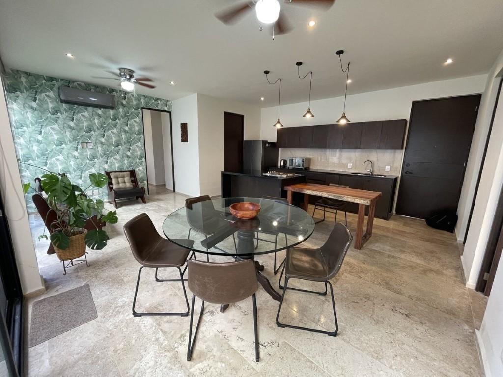 2-Bedroom Ground Floor Condo in Temozón Norte