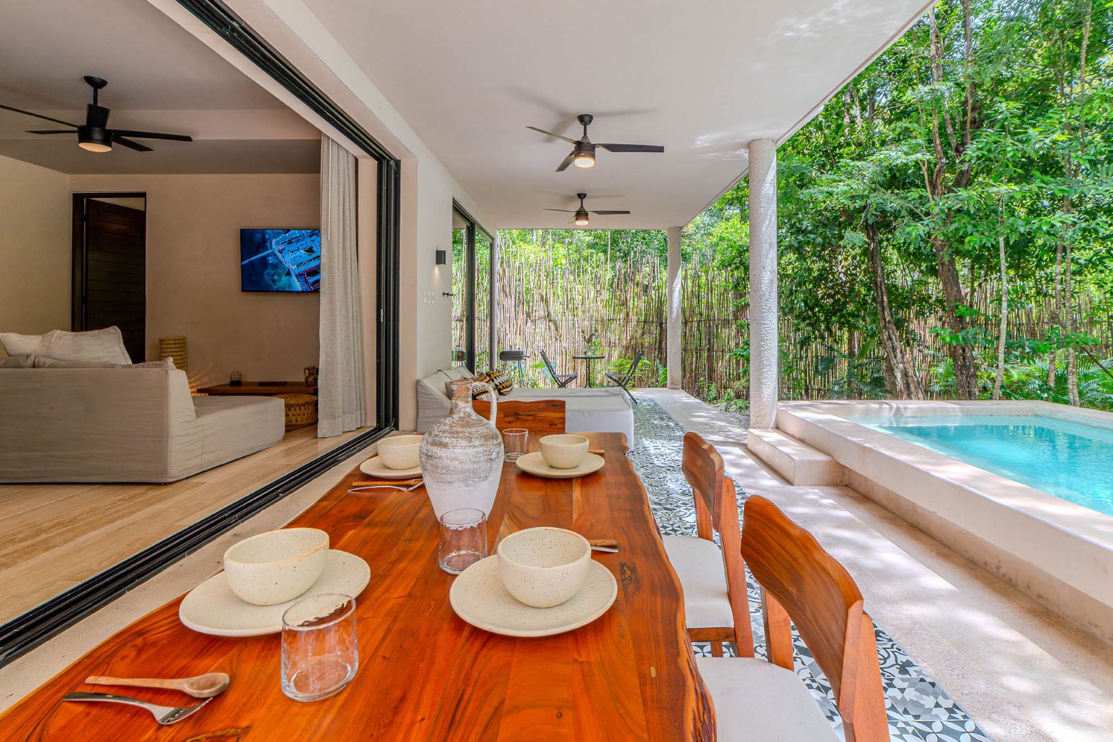 3 bedroom condo with private pool