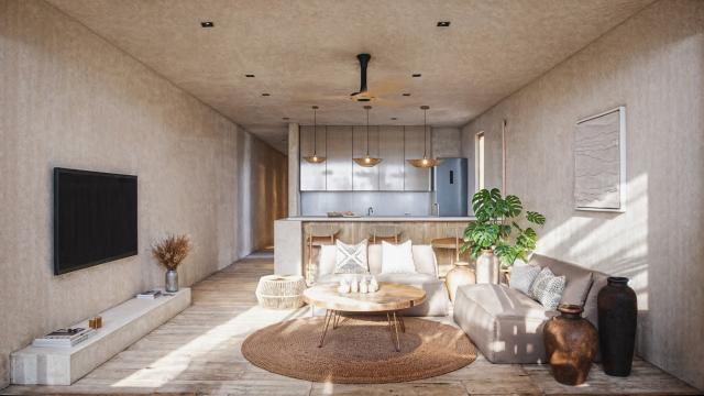 2 bedroom condo with ocean view from your own terraza