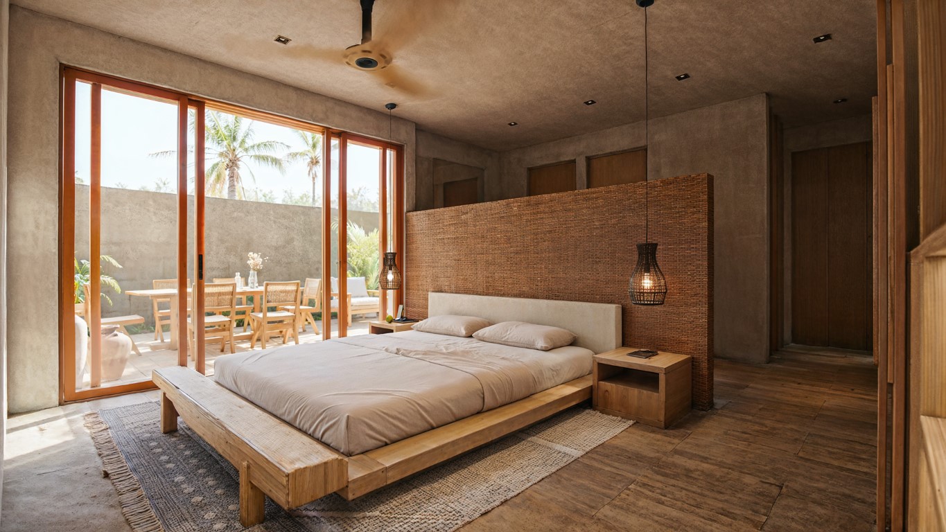 3 bedroom lock off in Soliman Bay