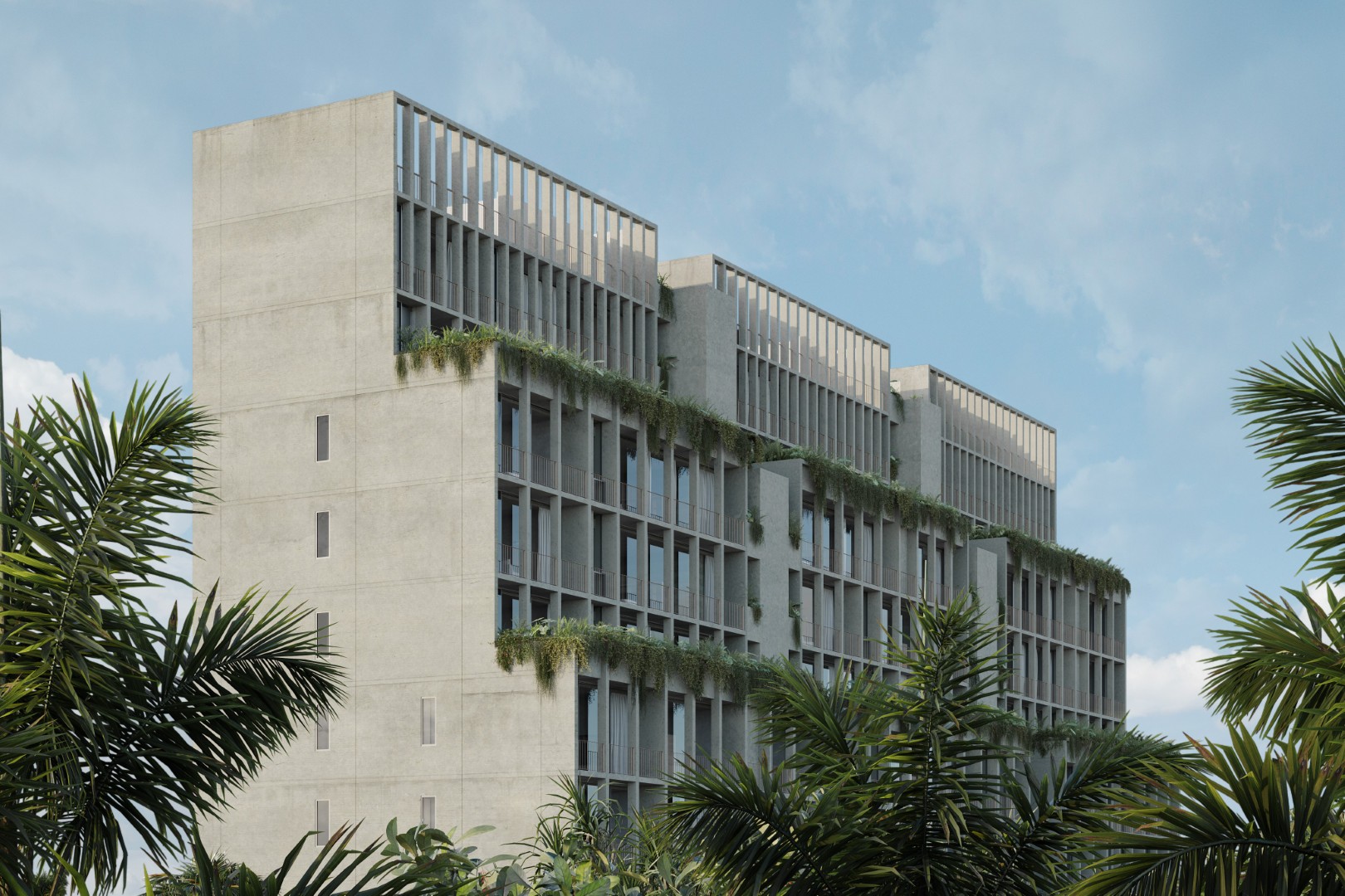 Studio with amenities in a residential development in Cancún