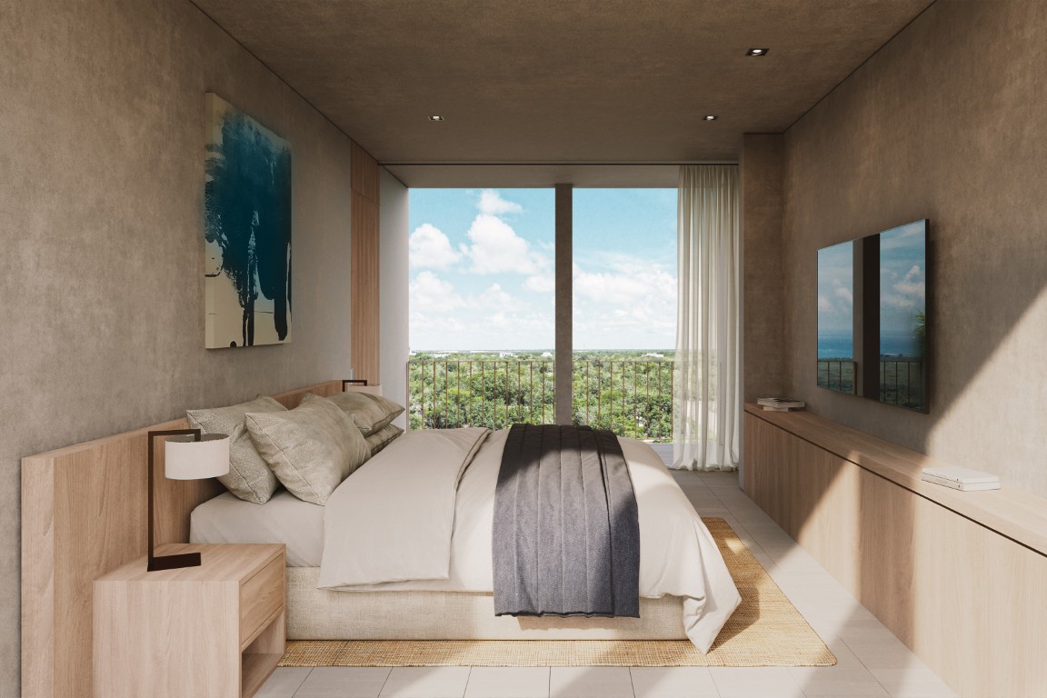 Studio-style condo in a development with amenities in Cancún