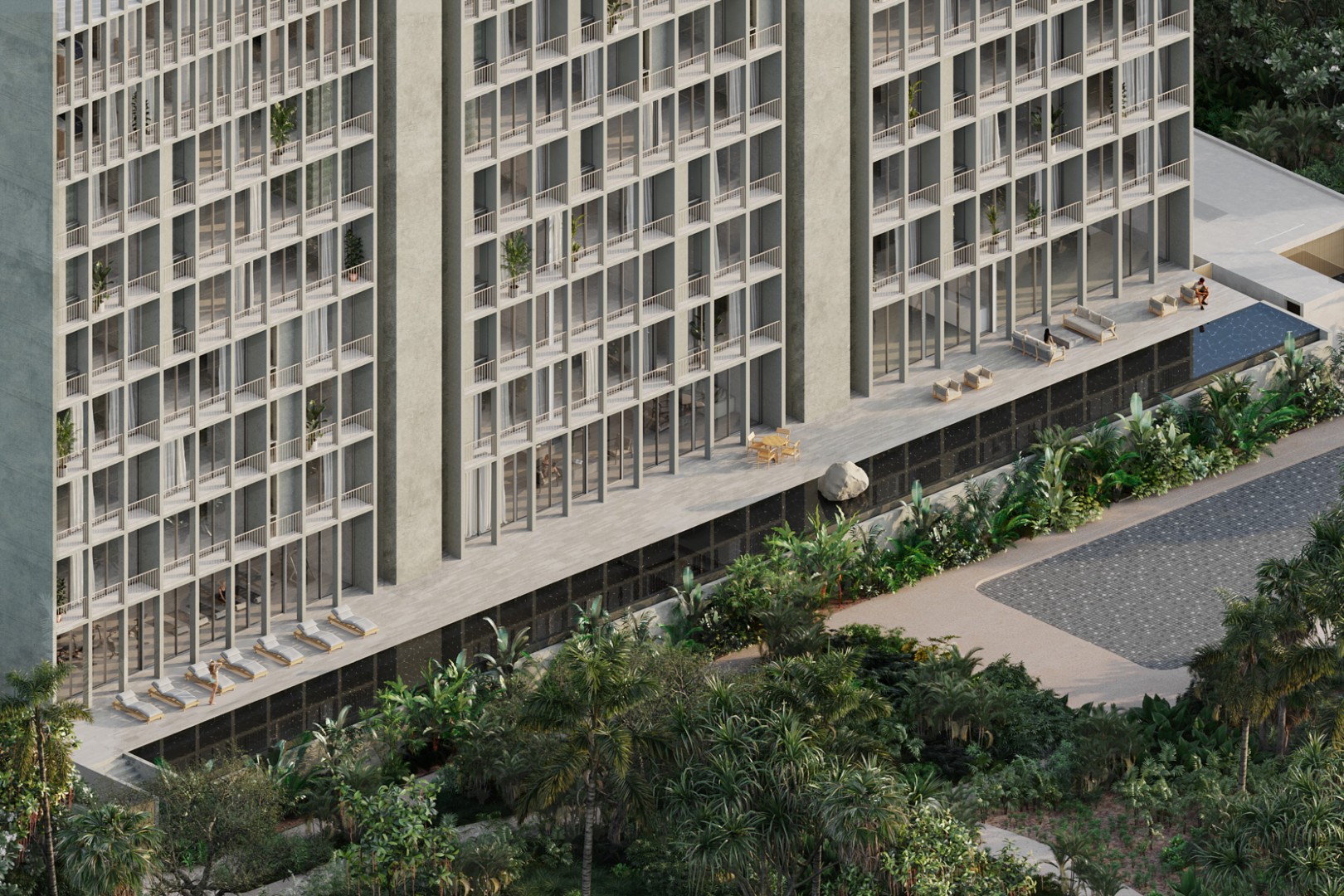 1-Bedroom Condo in a Development with Amenities in Cancún