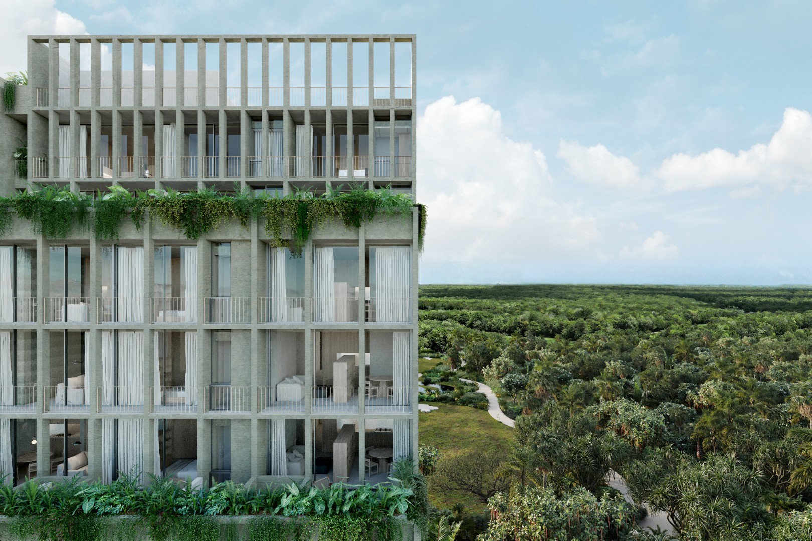 2-Bedroom Penthouse with Rooftop and Jacuzzi in Cancún