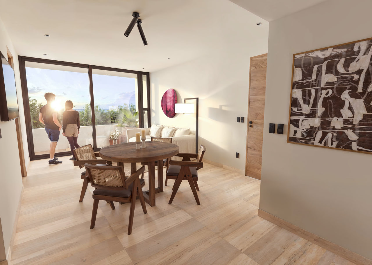 One-bedroom condo on Huayacán Avenue, Cancún