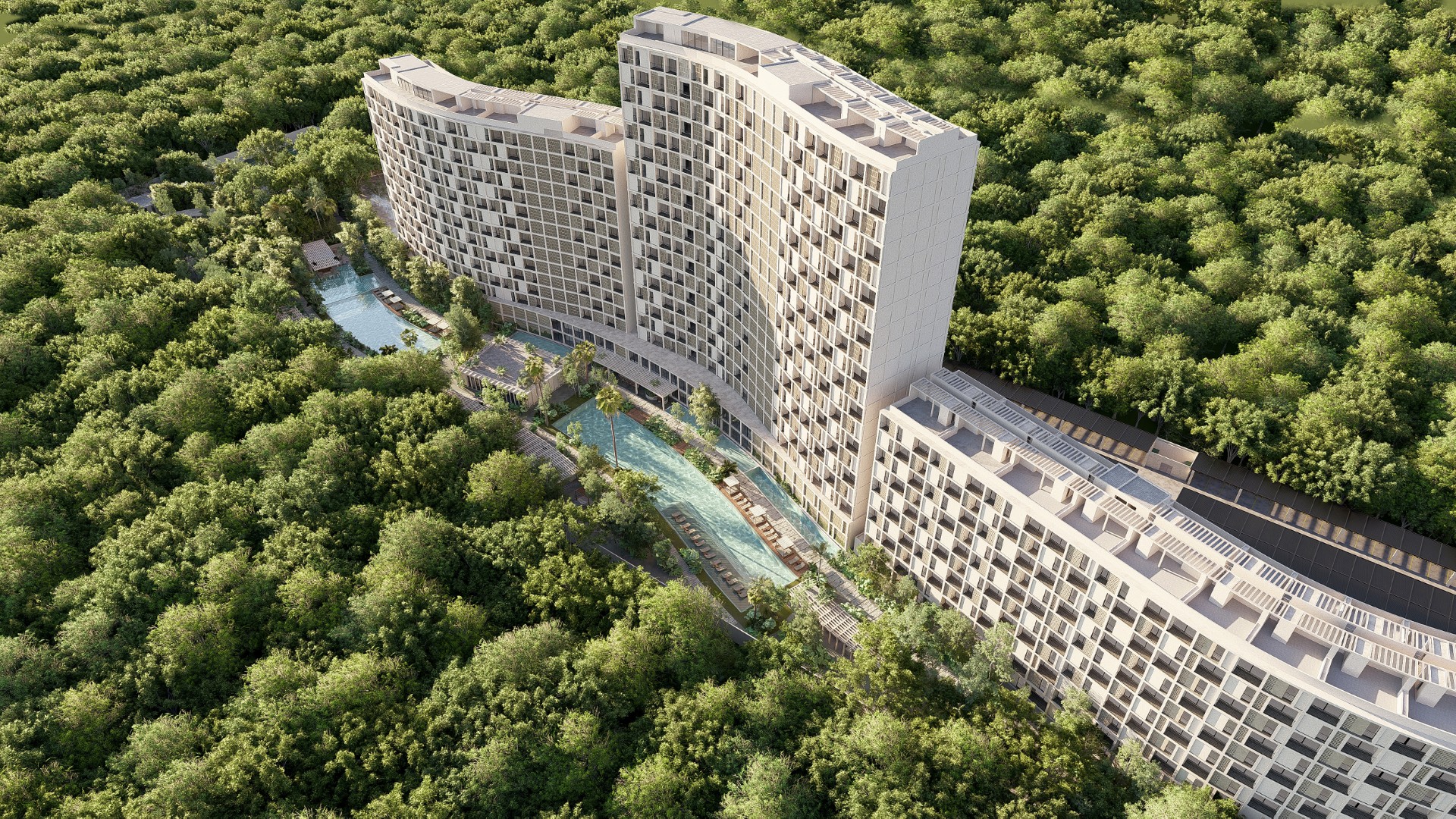 One-bedroom condo in a development with over 20 amenities