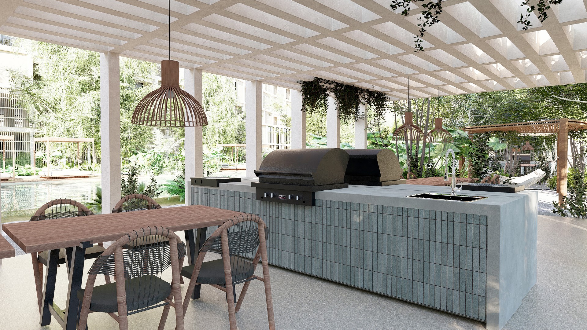 One-bedroom condo in a development with over 20 amenities