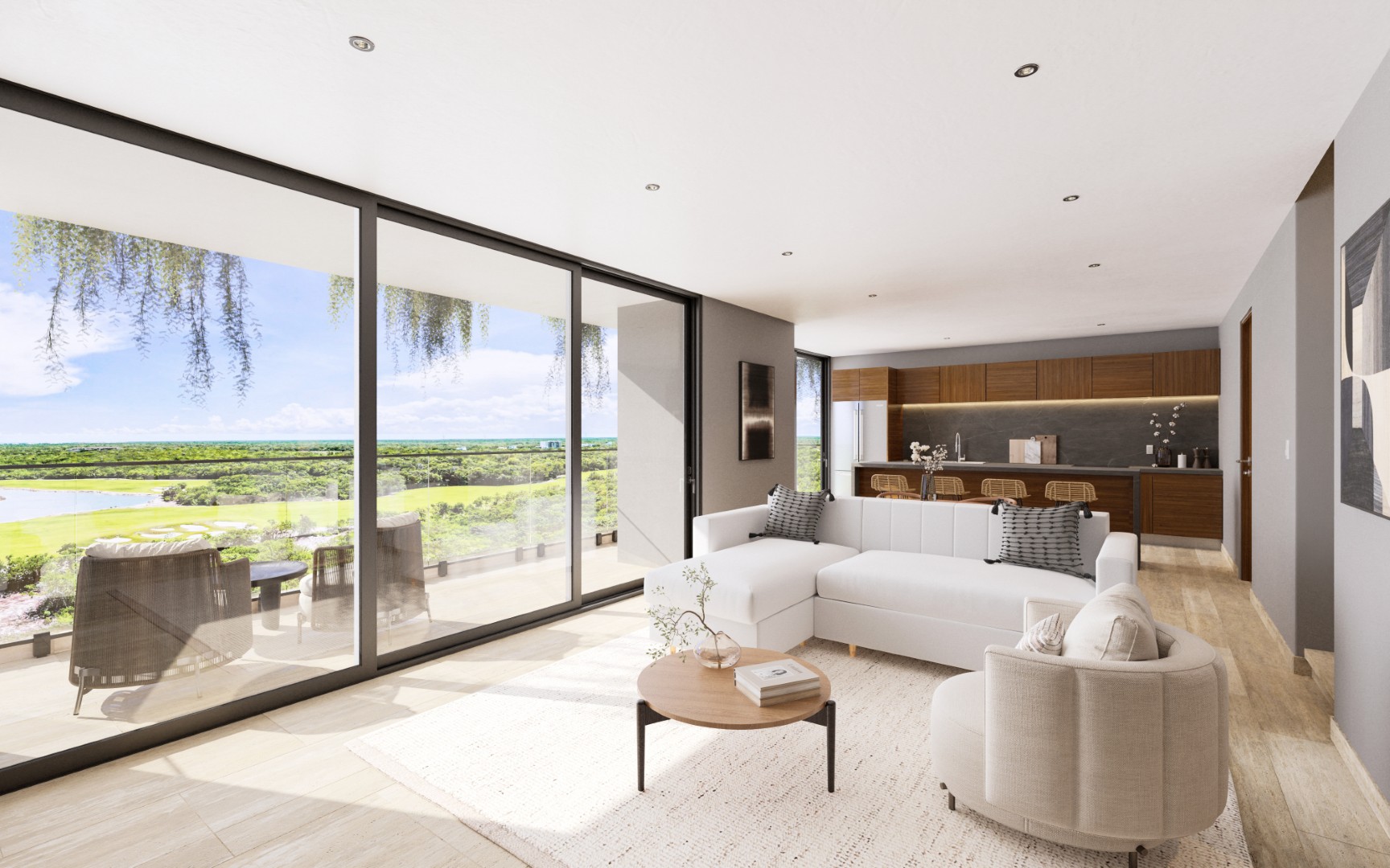 3-Bedroom Penthouse in Cancún with Prime Location