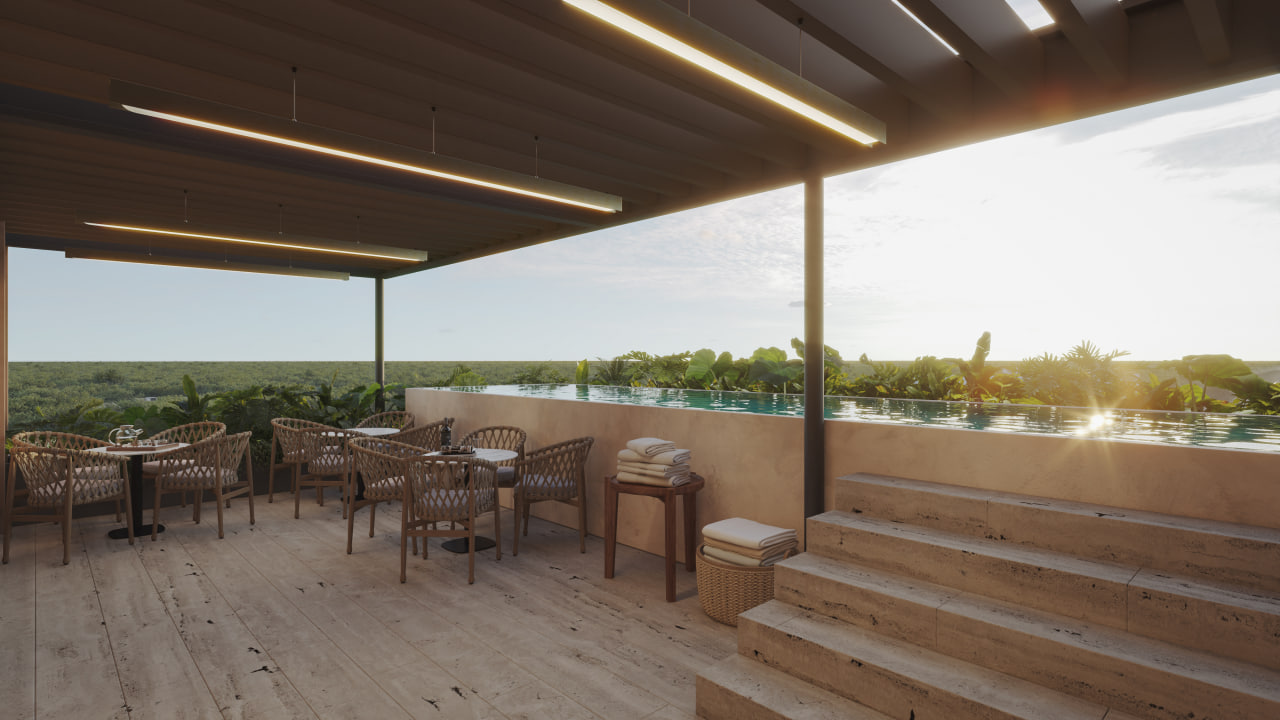 2-Bedroom Condo in Temozón Norte