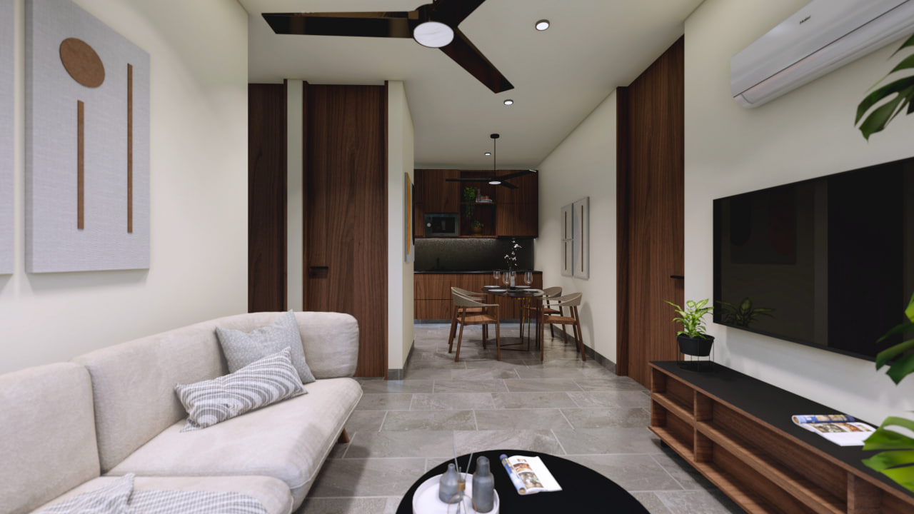 53197 2-Bedroom Condo in Temozón  - Condo