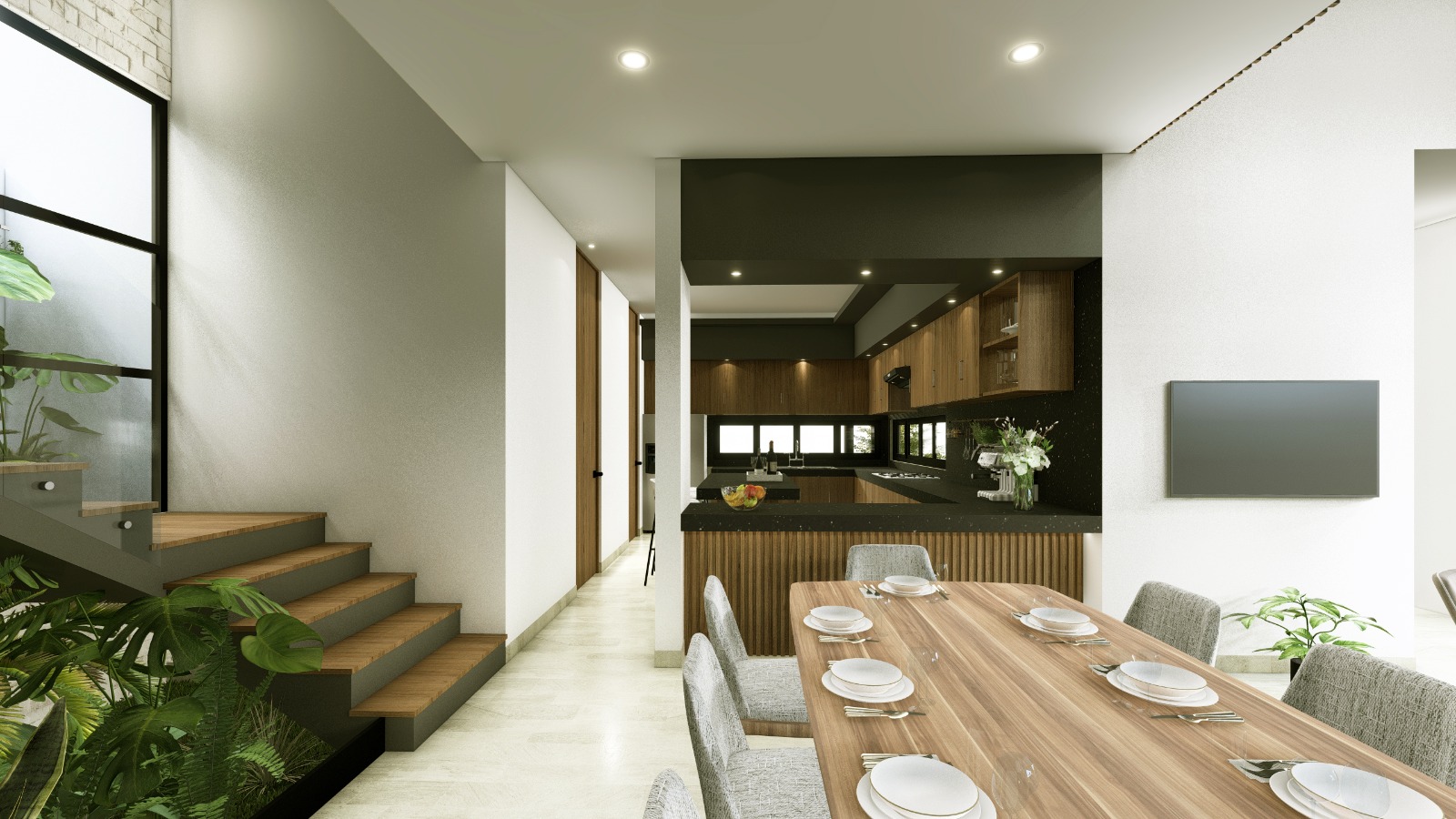 House in Merida with 3 bedrooms and private pool