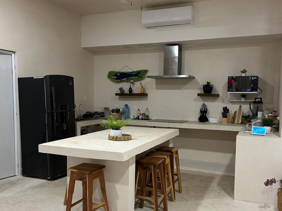 53361 One-bedroom beachfront condo in Telchac  - Condo
