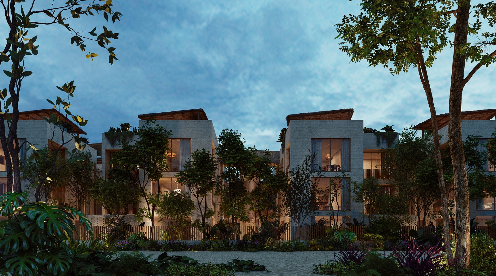 2 bedroom condo with garden