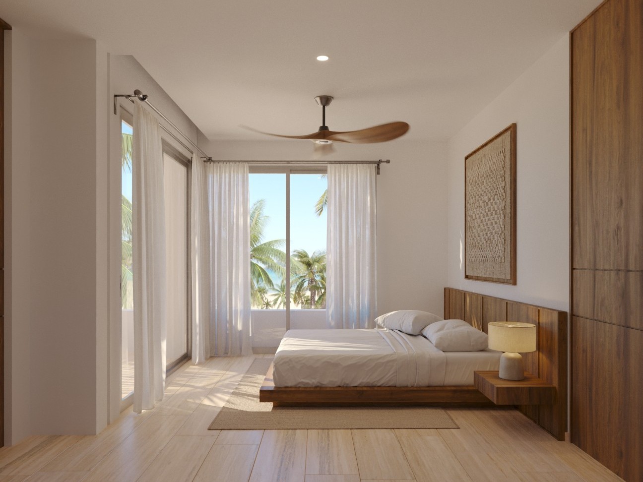 3-Bedroom Beachfront Condo in San Benito, Yucatán