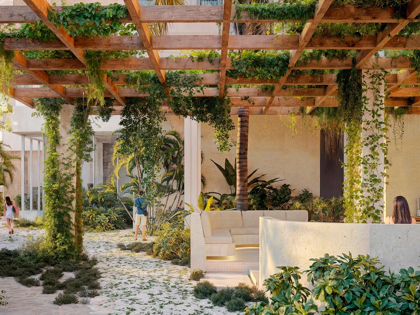 3-Bedroom Beachfront Condo in San Benito, Yucatán