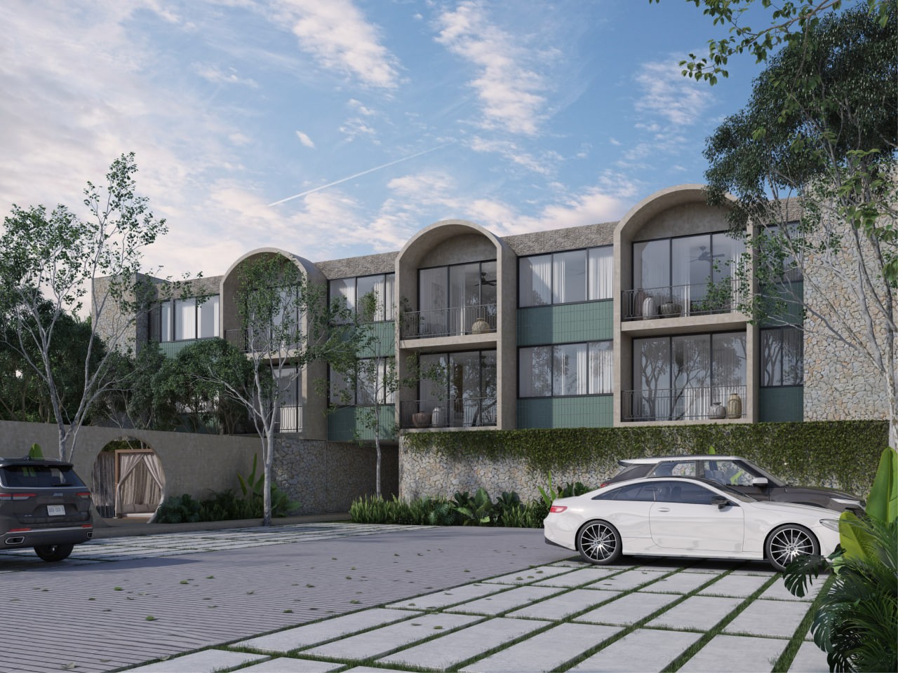 1 bedroom condo with amenities in Temozon Norte