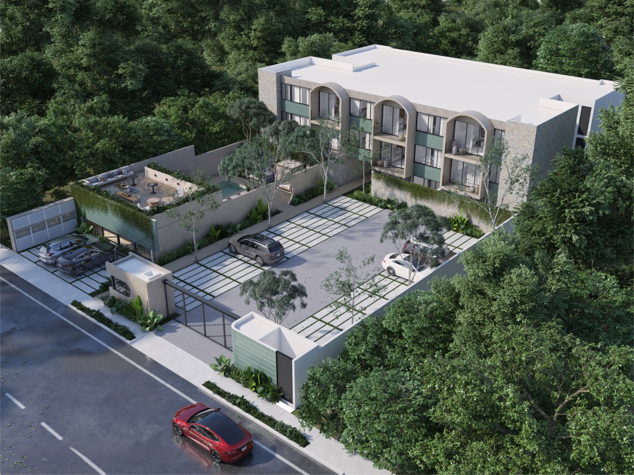 2-Bedroom Condo in Temozón Norte, Mérida