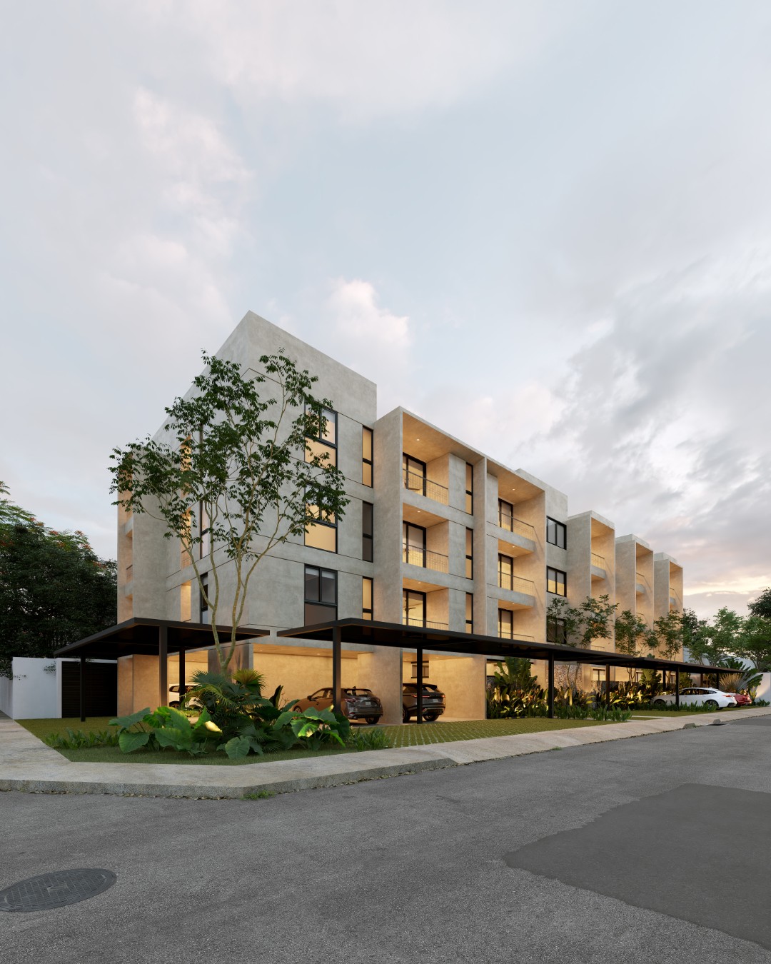 Condo in Montes de Amé, Mérida, within an exclusive development