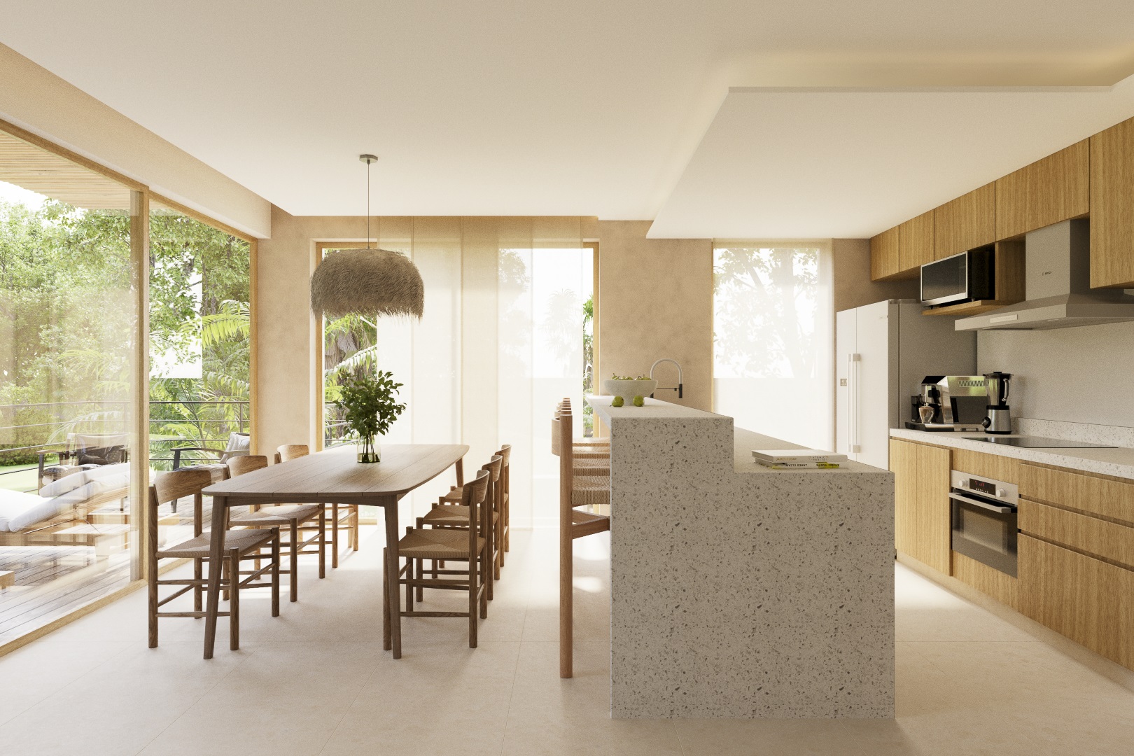 1 bedroom condo in Aldea Zama