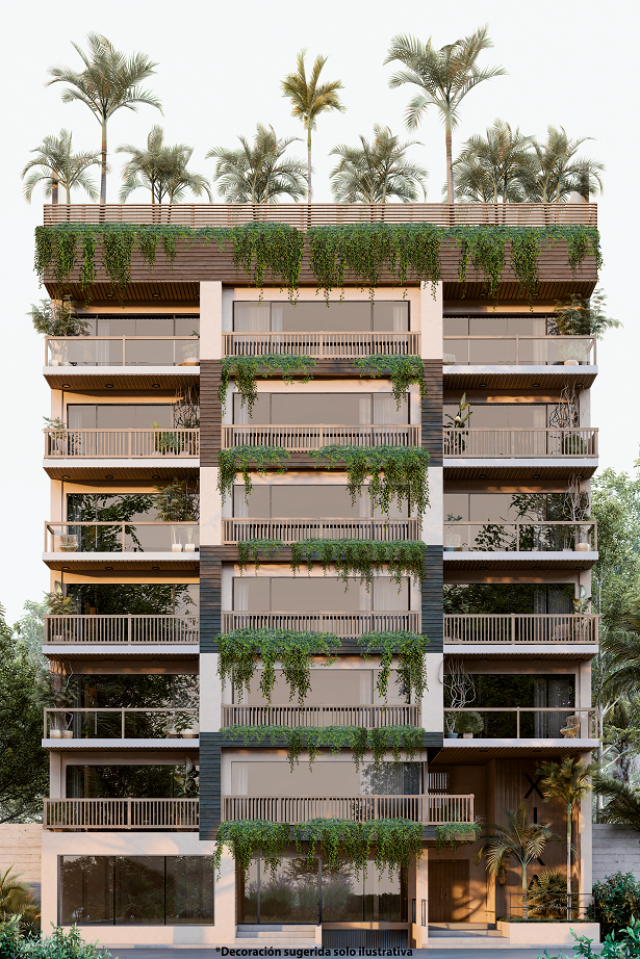 modern 2-bedroom condo in Playa del Carmen