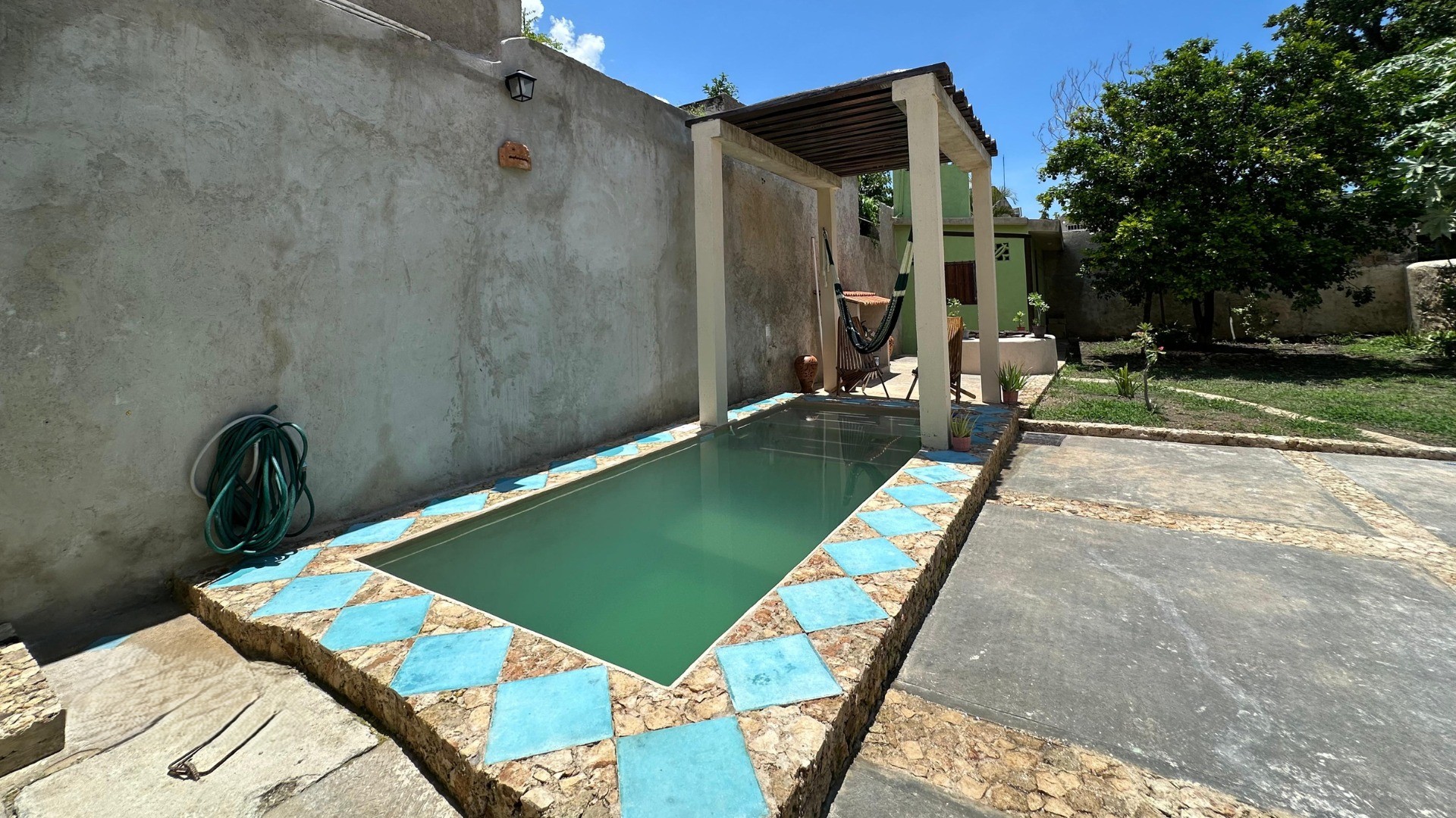 One-bedroom house in the Barrio de Guadalupe, Campeche