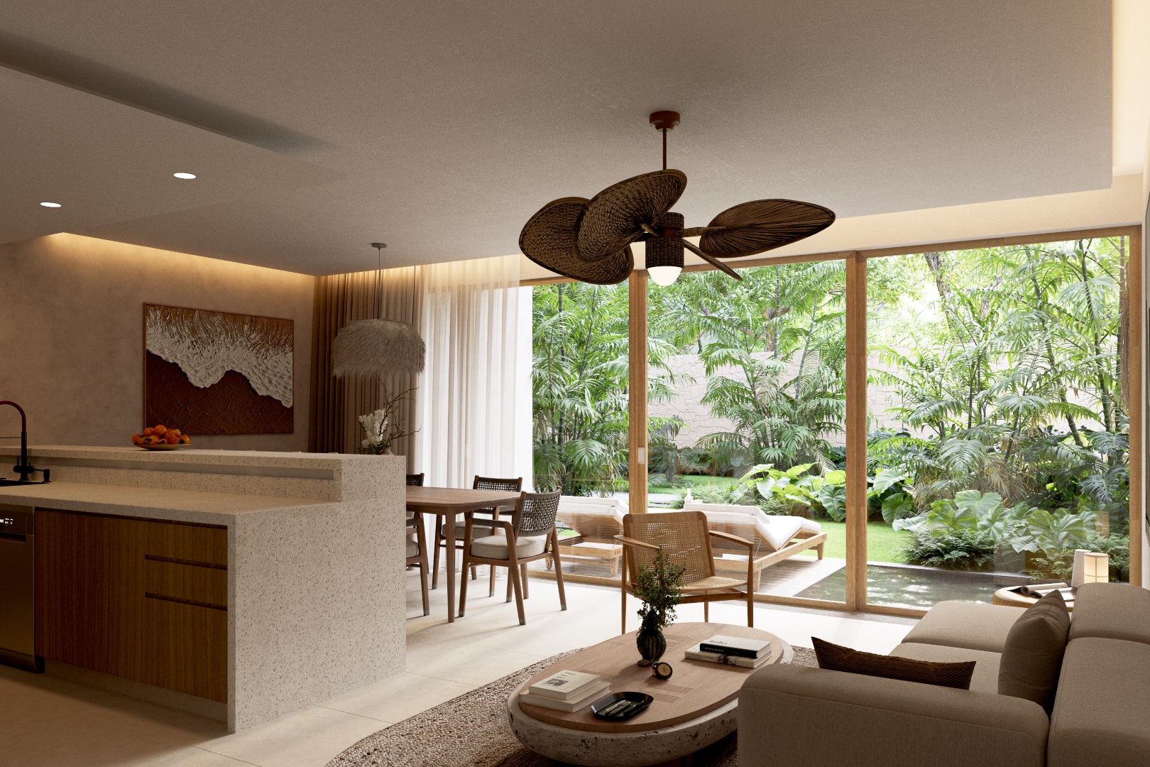 53968 2 bedroom condo inside Aldea  - Condo