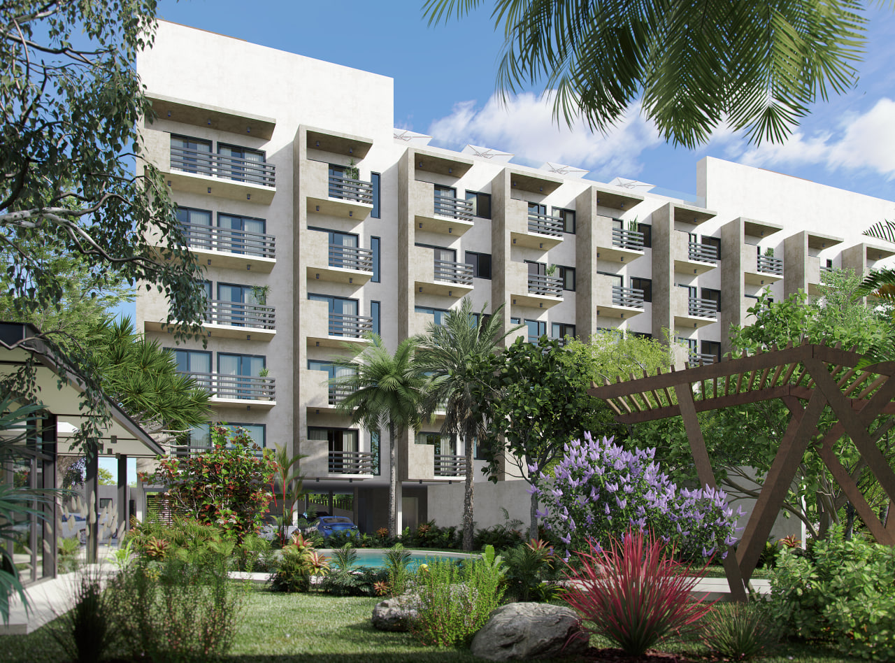 Studio with amenities just minutes from Av. Huayacán in Cancun