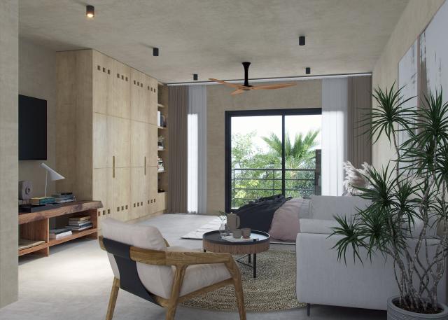 Studio with amenities just minutes from Av. Huayacán in Cancun