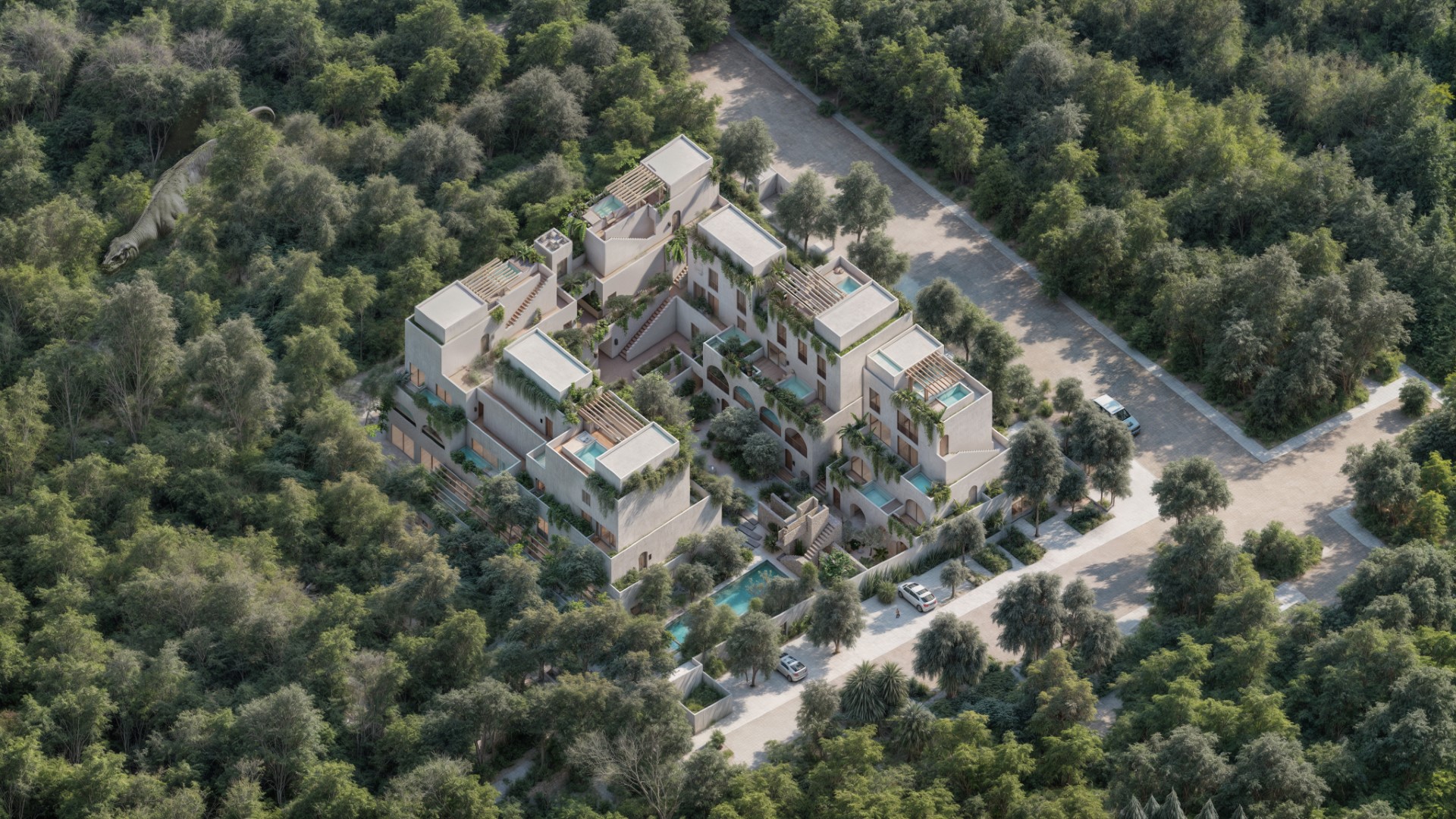 1 bedroom condo with private pool