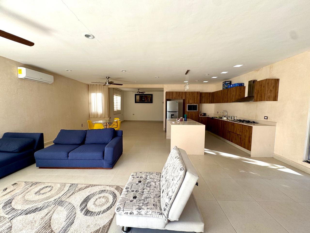Furnished One-Story Home with Large Garden