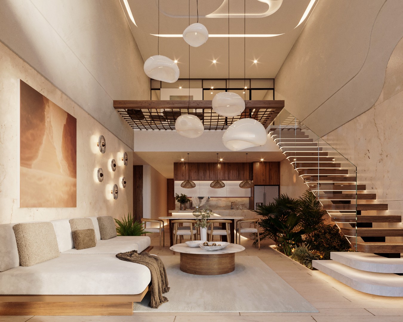 4-Bedroom Oceanfront Condo in Santa Clara, Yucatán