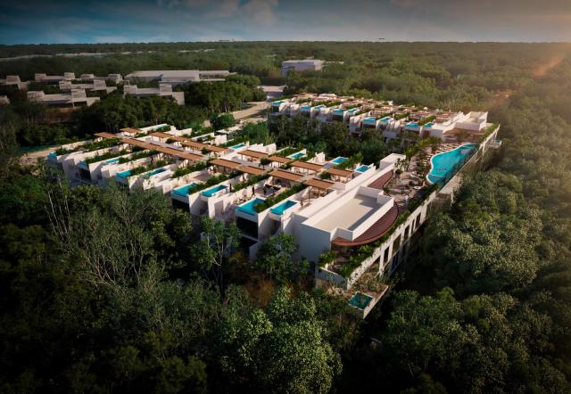 3 bedroom condo with private garden.