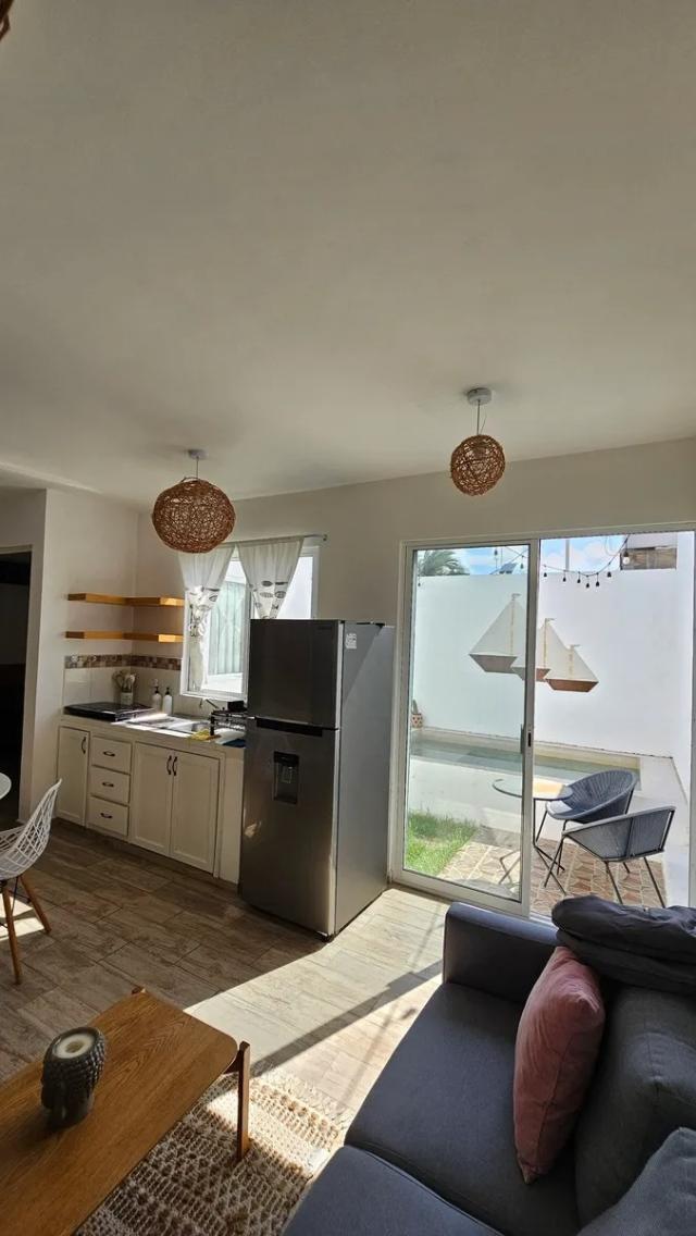 Beachside home with 2 bedrooms and a pool in Chicxulub