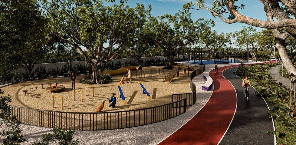 Residential lot in a private community with a clubhouse