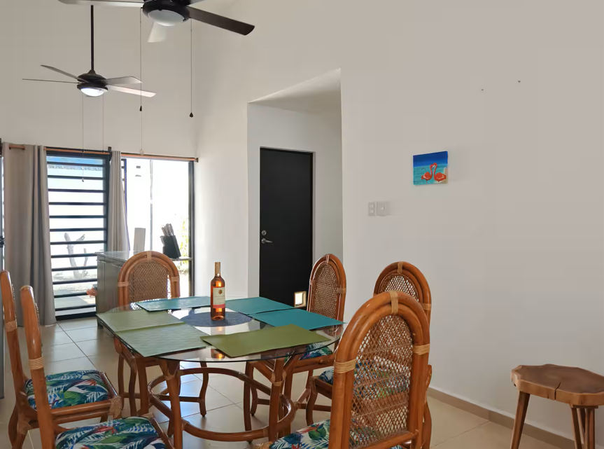 2 bedroom home in Chelem just steps from the beach