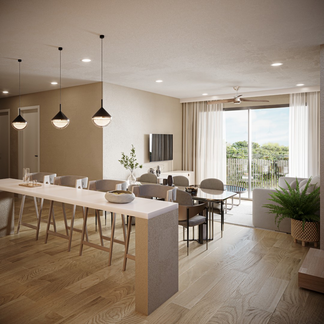 3 bedroom condo with private terrace in Cancun, Mexico