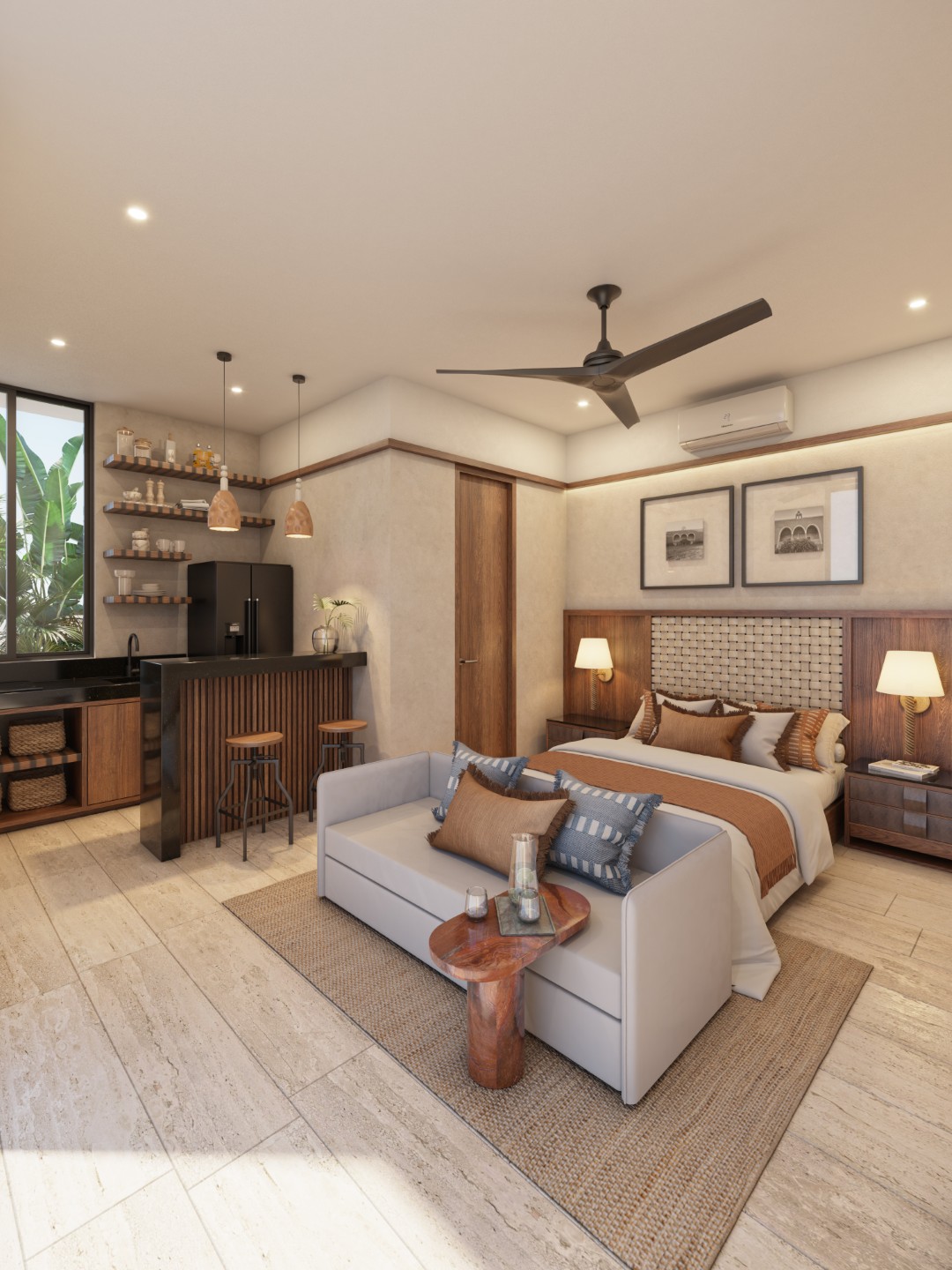 55659 One Bedroom Loft Condo Near the Tren Maya in  - Condo