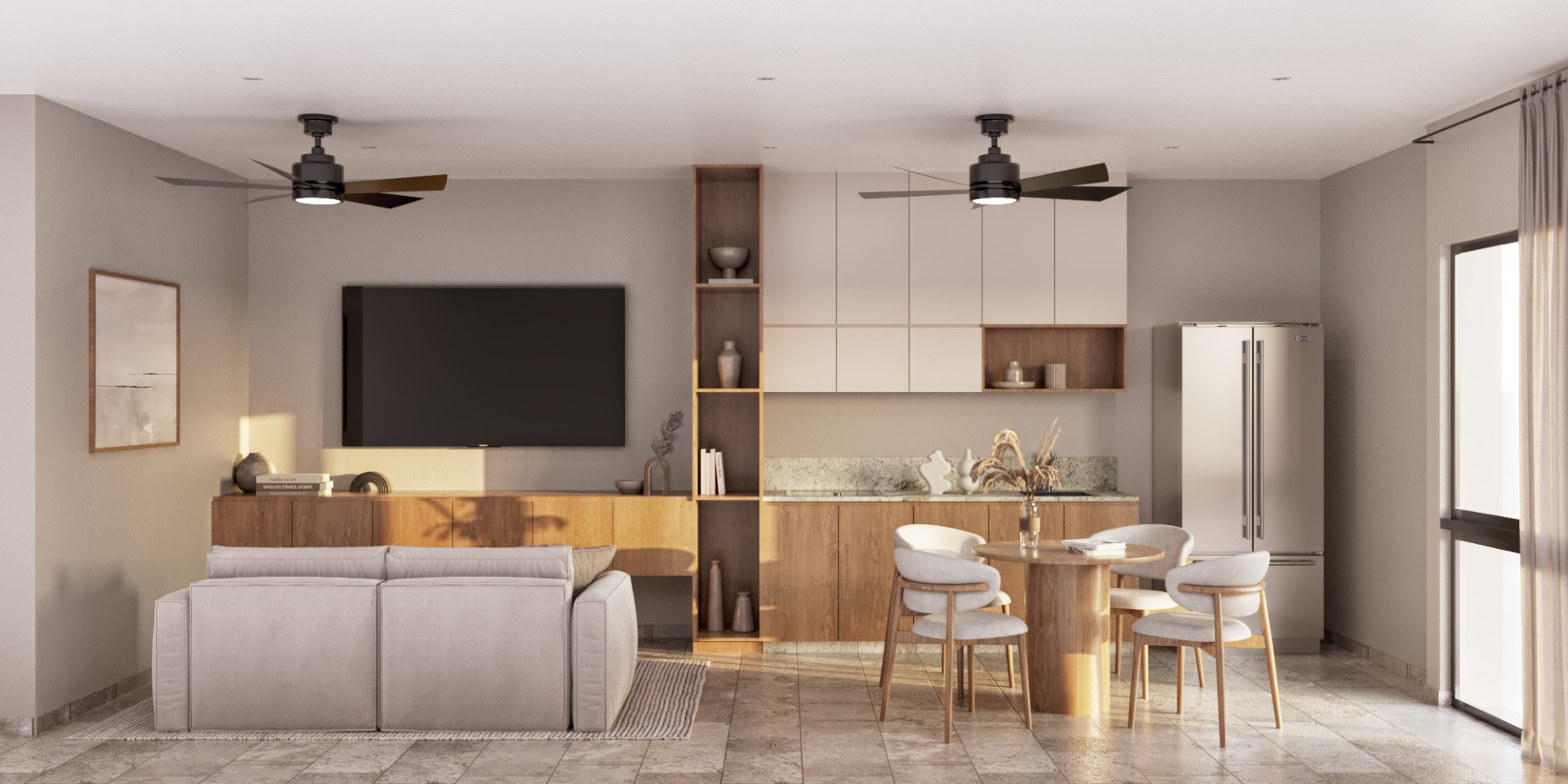 56066 One bedroom condo in Colonia Maya, northern  - Condo