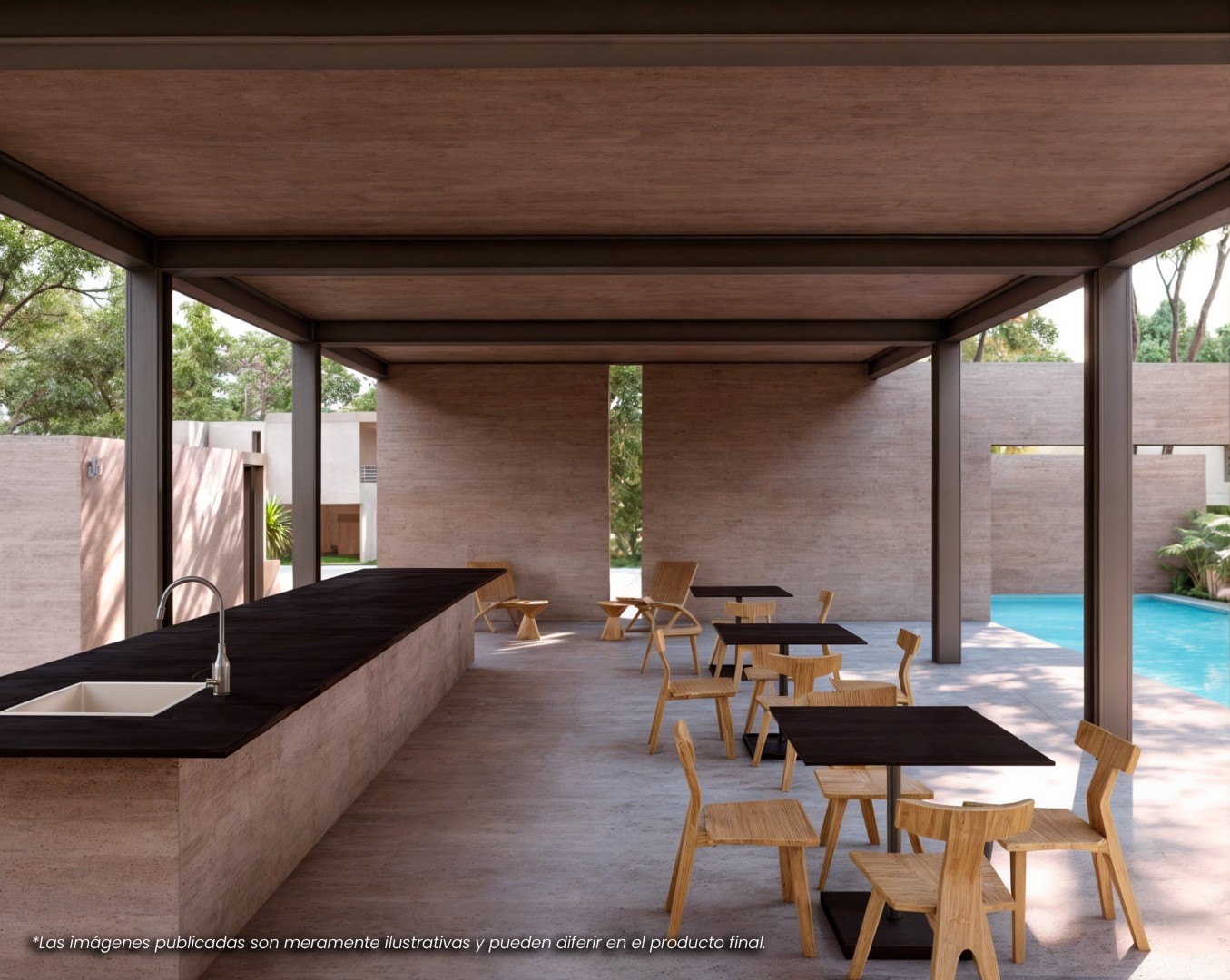 3 bed home with study in a gated community with swimming pool