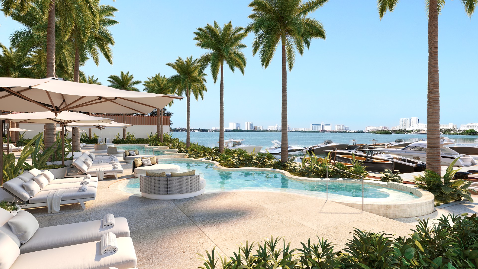 3 Bedroom Condo in Cancun Hotel Zone with Private Marina