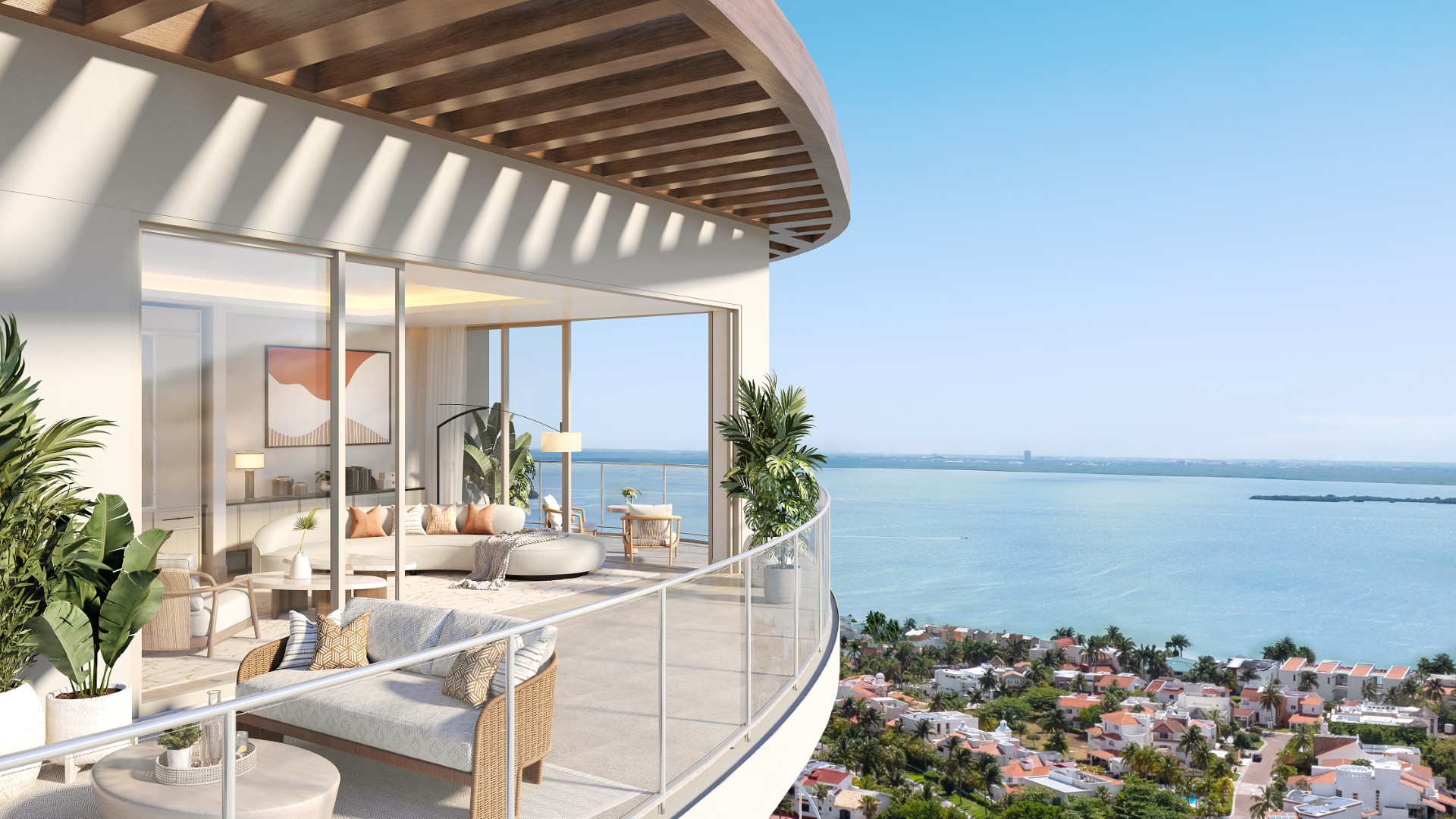 5-Bedroom Penthouse with Rooftop and Private Marina
