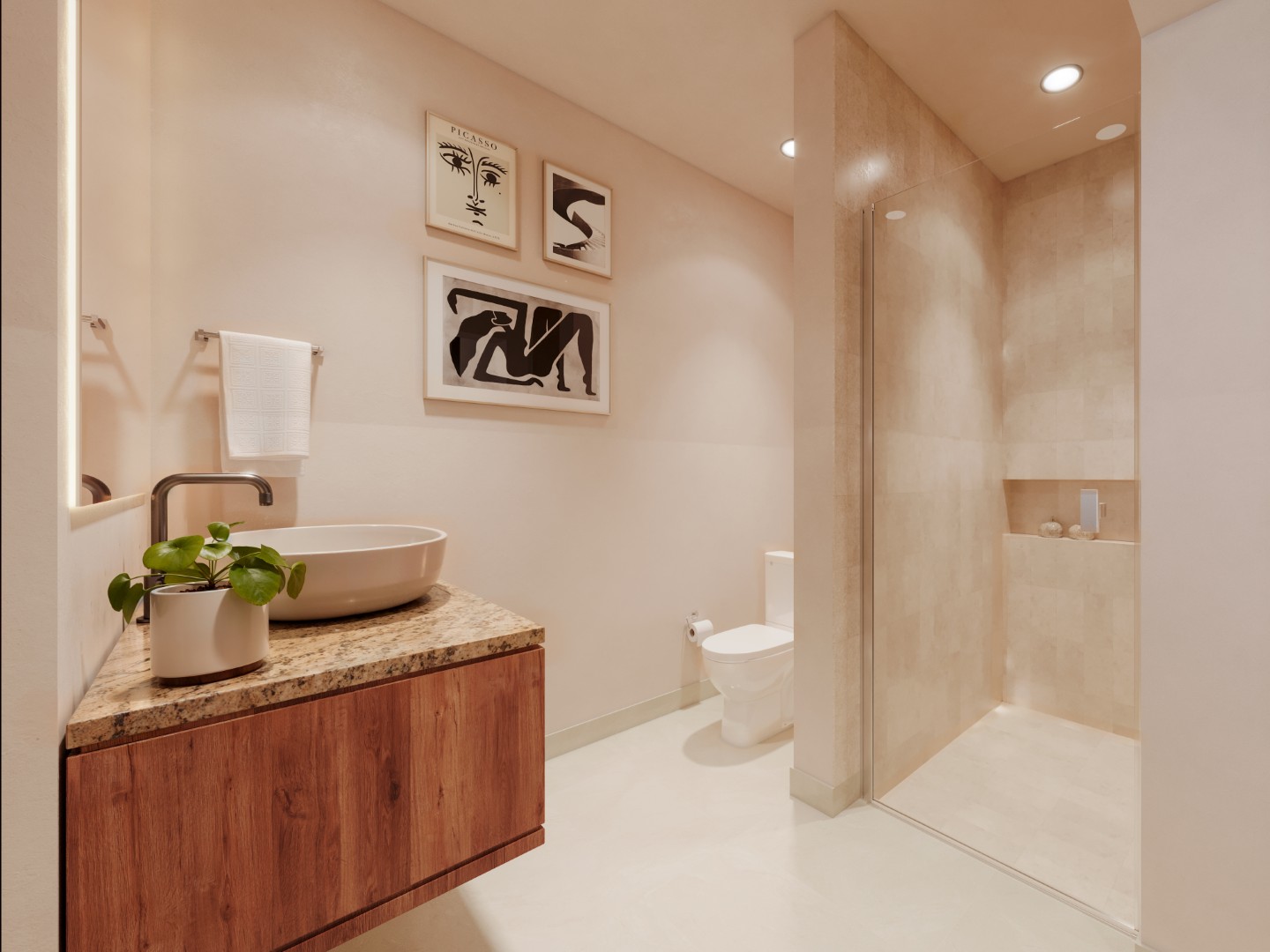 1 Bedroom Condo with Walk In Closet in Merida