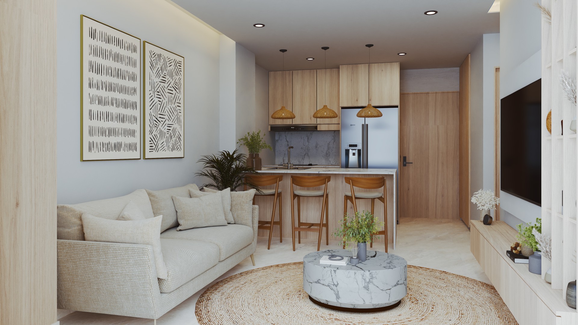 1 Bedroom Condo with Ocean View in Cancun