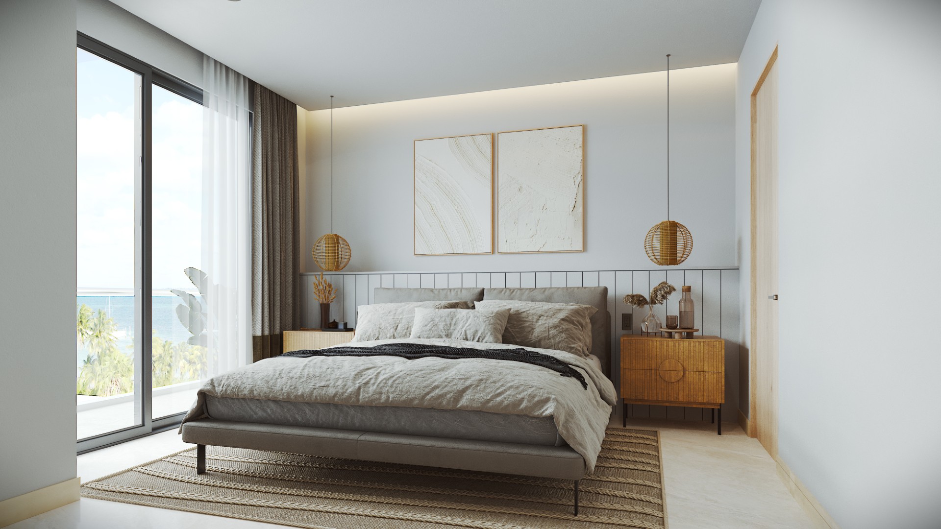 2 Bedroom Condo with Ocean View in Cancun