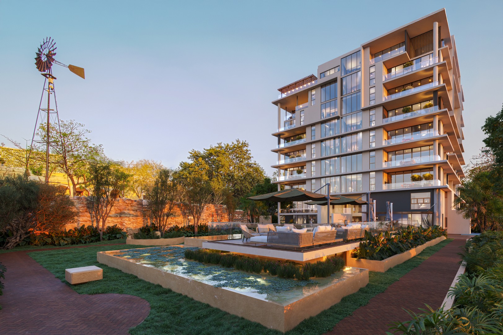 Luxury 1 bedroom condo just steps from Paseo de Montejo