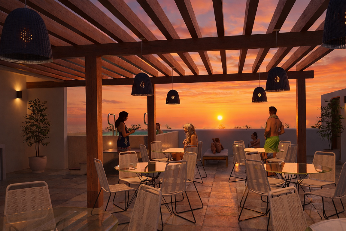 Spacious studio apartment for sale in Playa del Carmen